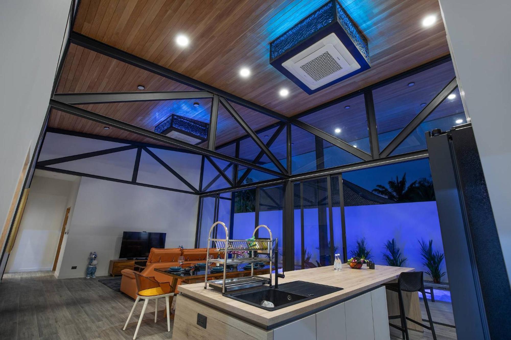 Ban Saiyuan Trendy & New 19M Oxygen Pool Villa Sunset Garden 10 In Rawai מראה חיצוני תמונה
