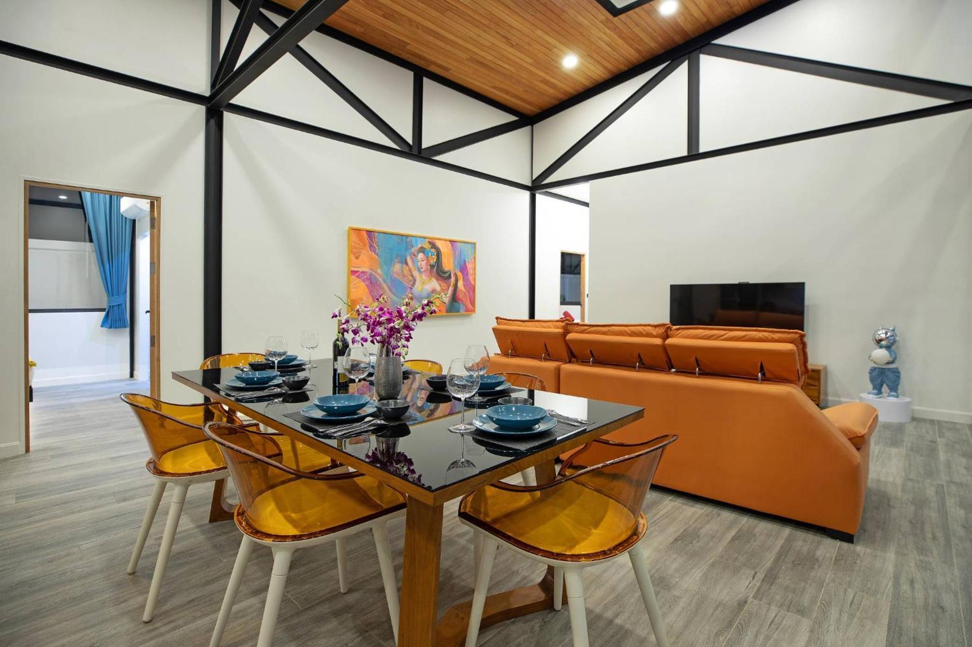 Ban Saiyuan Trendy & New 19M Oxygen Pool Villa Sunset Garden 10 In Rawai מראה חיצוני תמונה
