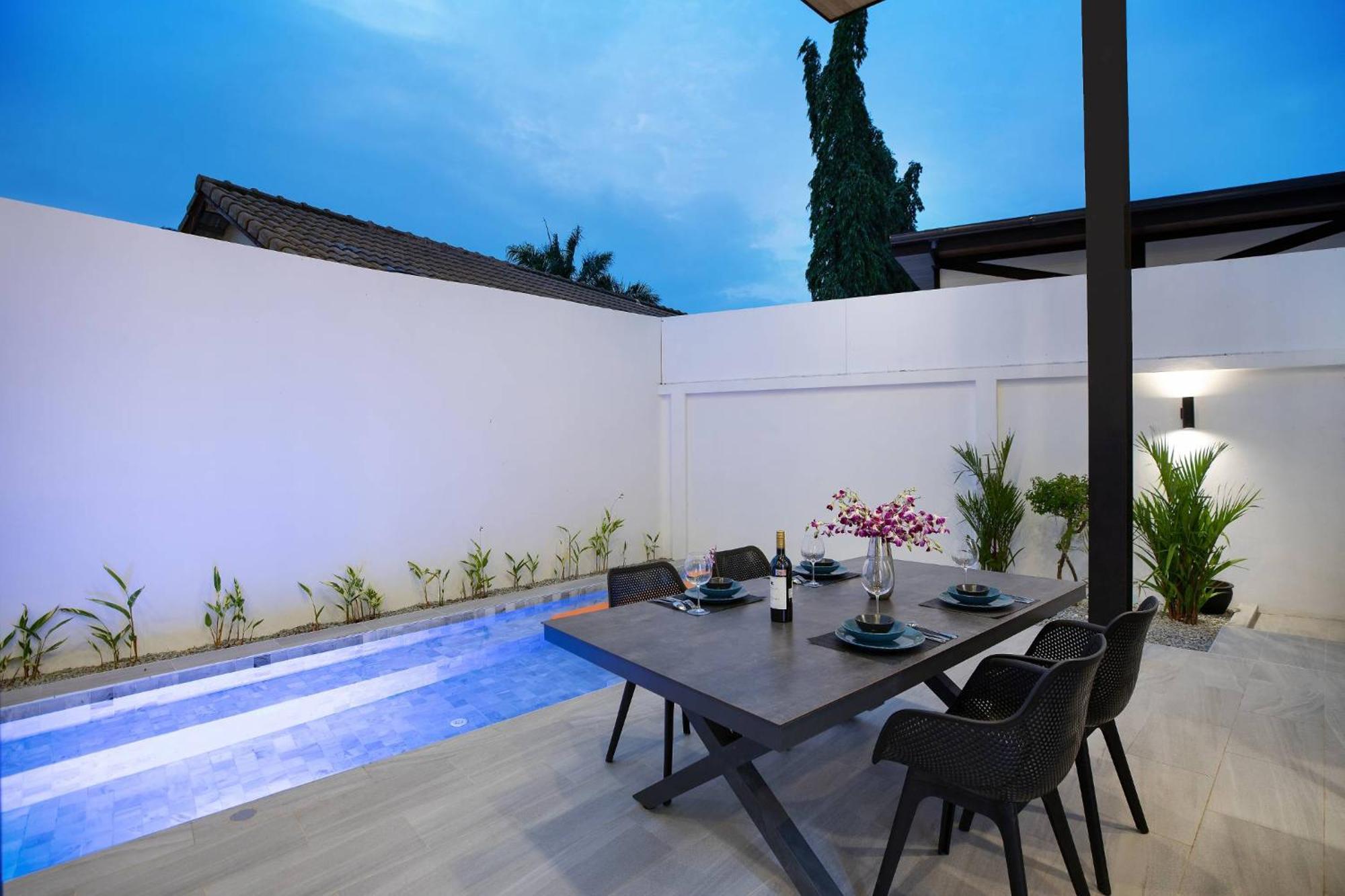 Ban Saiyuan Trendy & New 19M Oxygen Pool Villa Sunset Garden 10 In Rawai מראה חיצוני תמונה