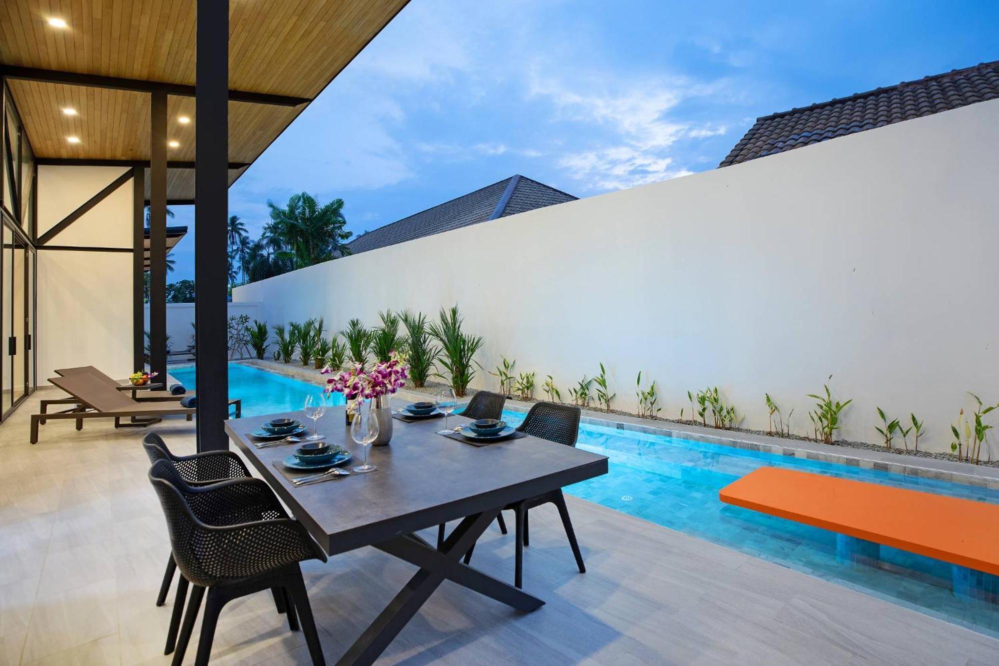 Ban Saiyuan Trendy & New 19M Oxygen Pool Villa Sunset Garden 10 In Rawai מראה חיצוני תמונה