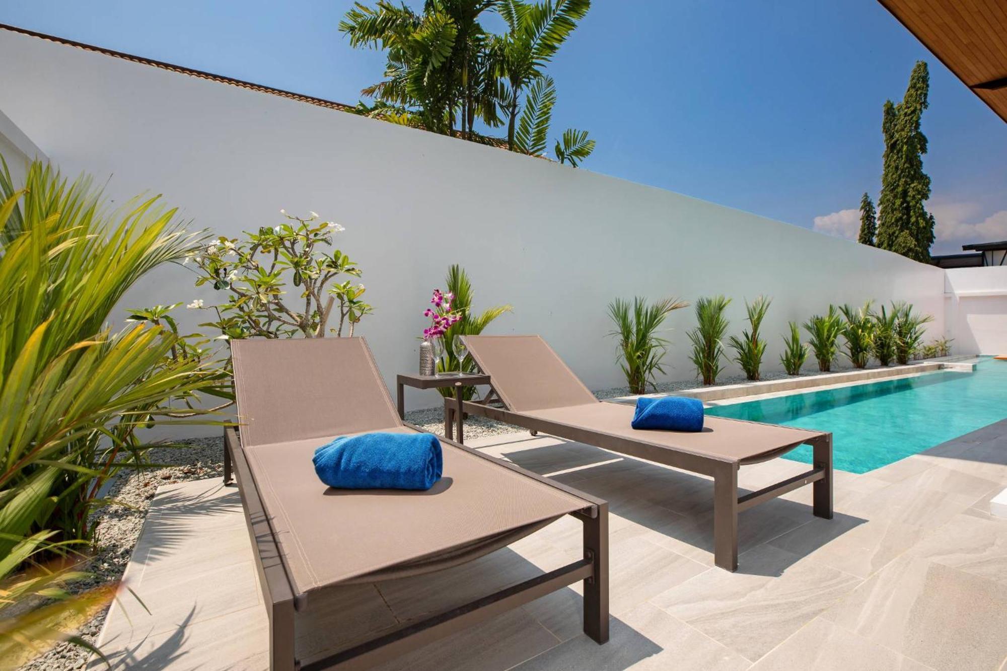 Ban Saiyuan Trendy & New 19M Oxygen Pool Villa Sunset Garden 10 In Rawai מראה חיצוני תמונה