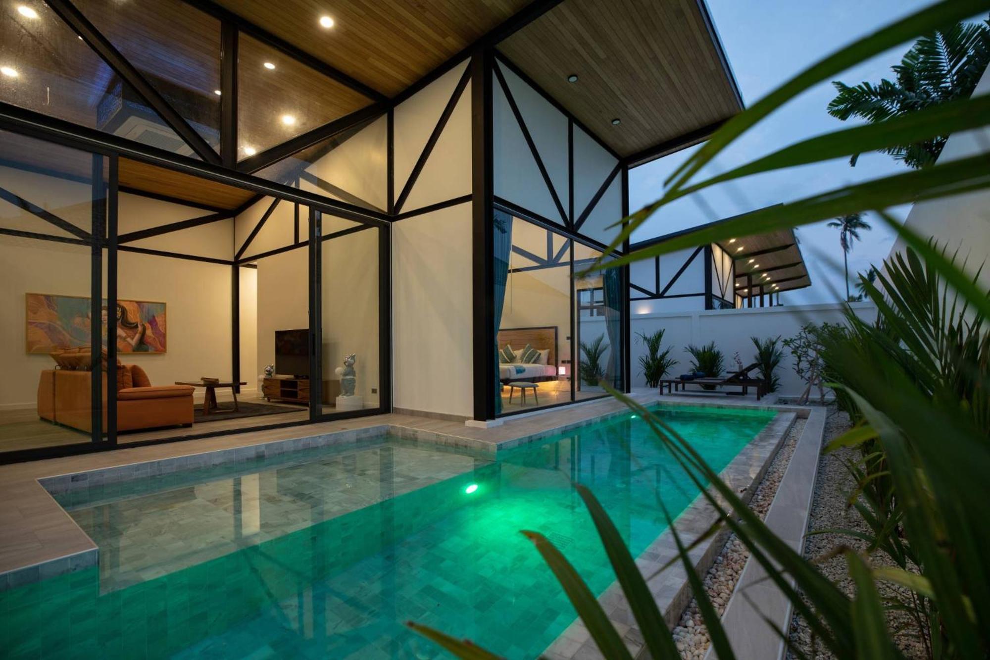 Ban Saiyuan Trendy & New 19M Oxygen Pool Villa Sunset Garden 10 In Rawai מראה חיצוני תמונה