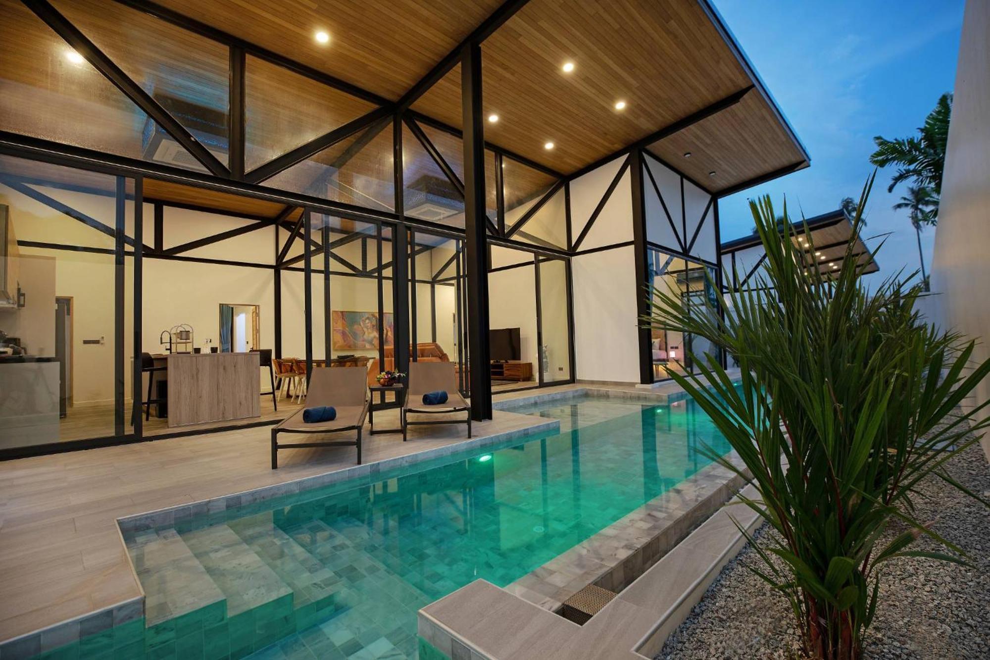 Ban Saiyuan Trendy & New 19M Oxygen Pool Villa Sunset Garden 10 In Rawai מראה חיצוני תמונה