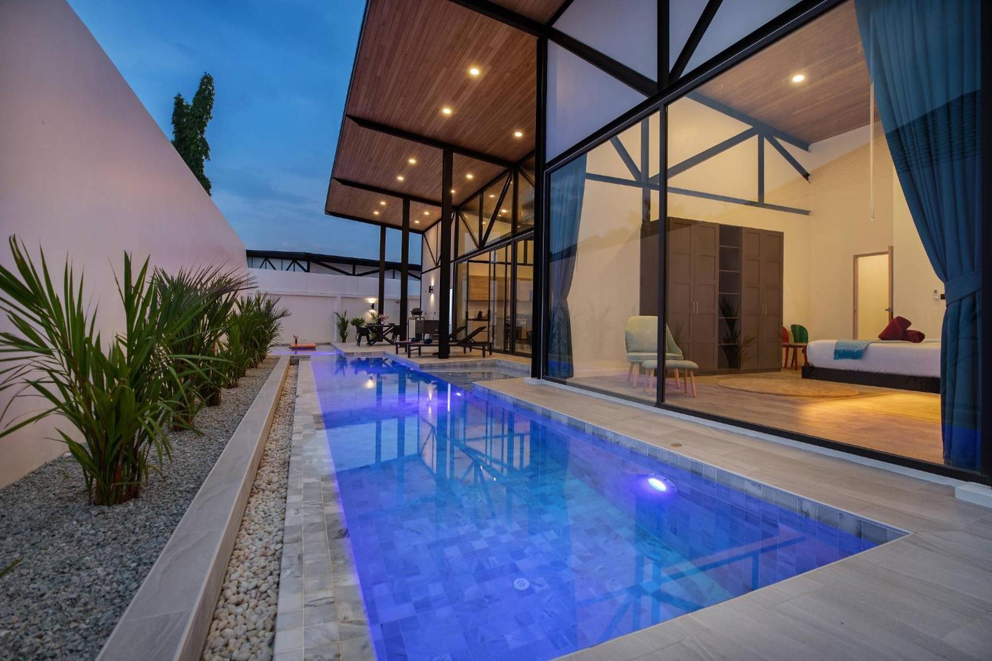 Ban Saiyuan Trendy & New 19M Oxygen Pool Villa Sunset Garden 10 In Rawai מראה חיצוני תמונה