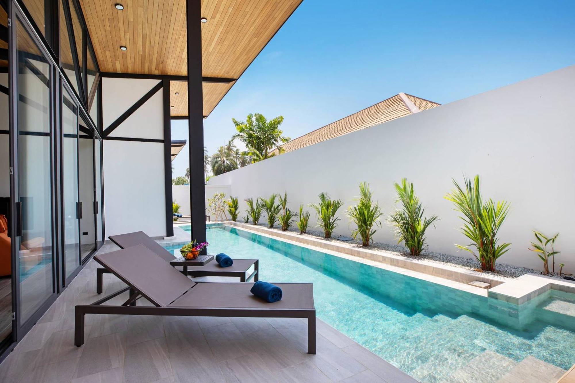 Ban Saiyuan Trendy & New 19M Oxygen Pool Villa Sunset Garden 10 In Rawai מראה חיצוני תמונה