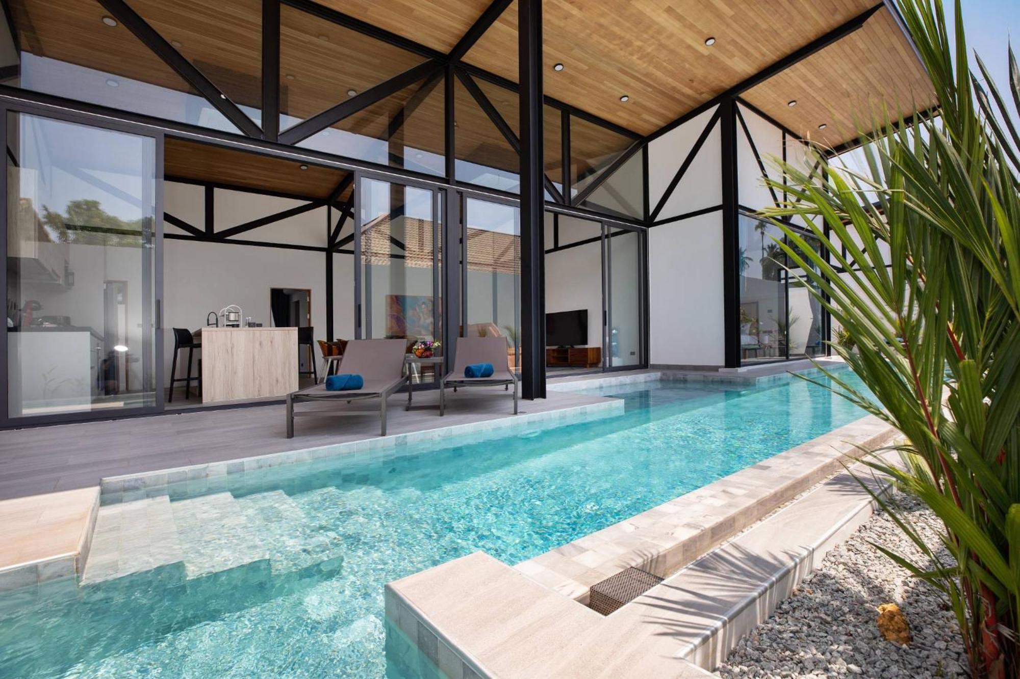 Ban Saiyuan Trendy & New 19M Oxygen Pool Villa Sunset Garden 10 In Rawai מראה חיצוני תמונה